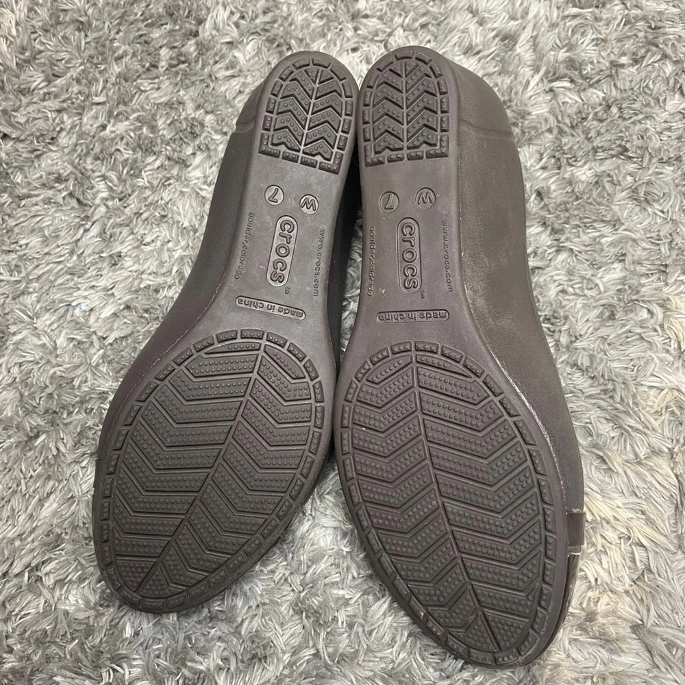Crocs Cap toe Wedge Slide Shoes Women's